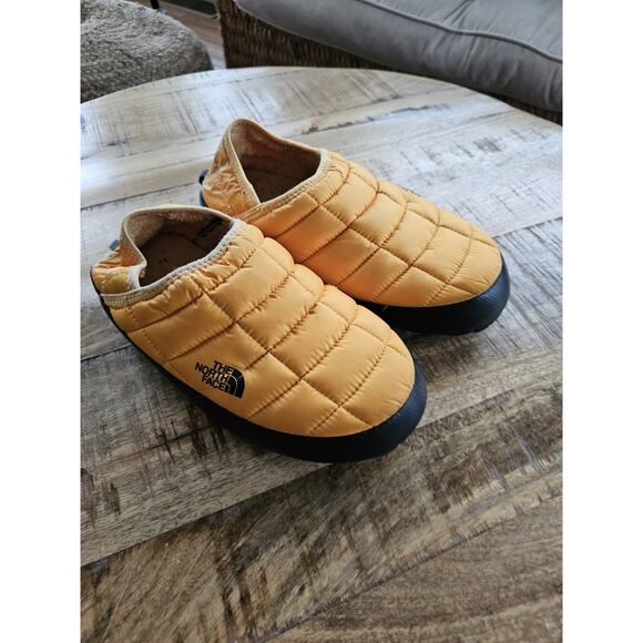 The North Face Shoes - The North Face Thermoball Traction Mule V Slippers Yellow Size 8